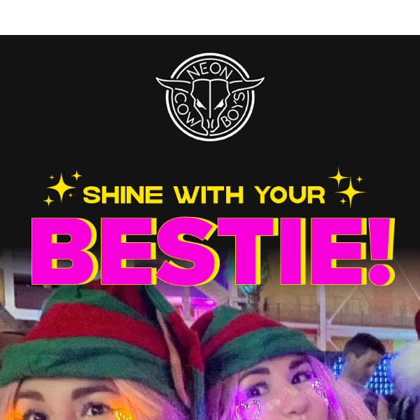 ✨ 👭 Save 49% on LED Face Jewelry For You and Your BFF!