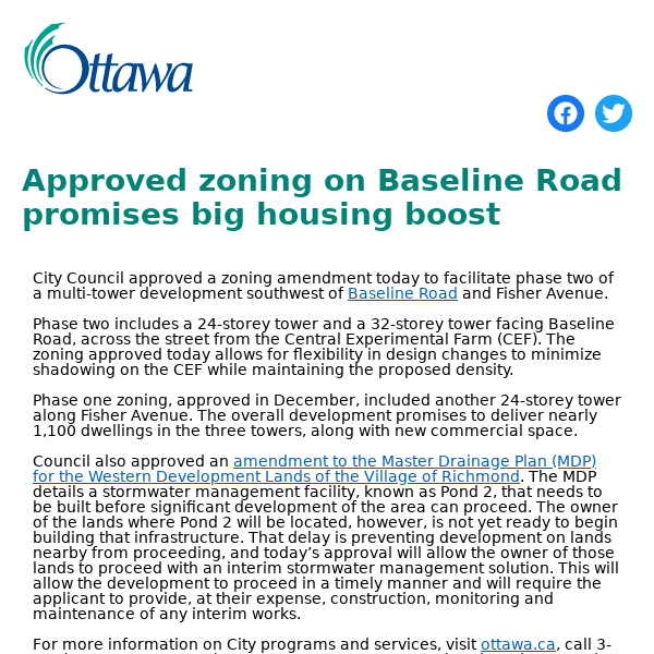 Approved zoning on Baseline Road promises big housing boost