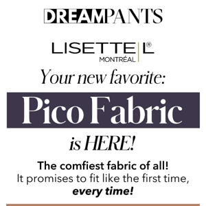 Your New Favorite: Pico Fabric is Here! 😍