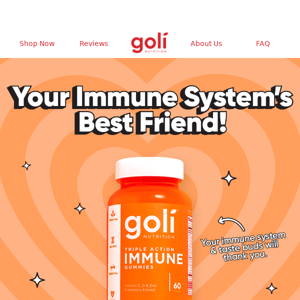 Your Immune System's Best Friend! 🤝