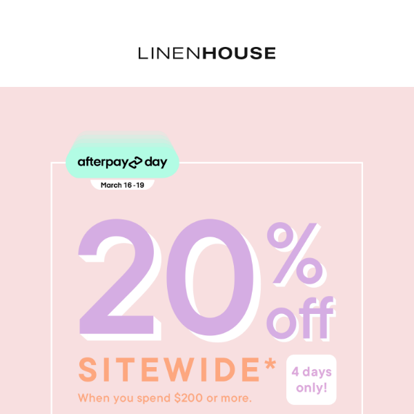 Your best buys for Afterpay Day 😍