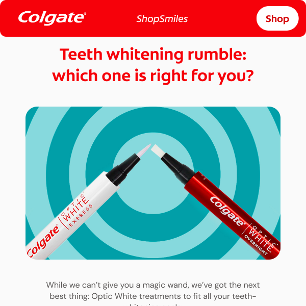 Teeth whitening showdown!