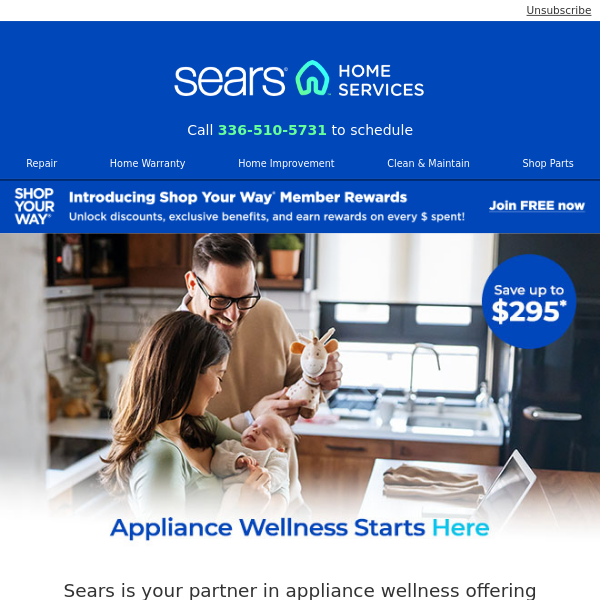 Wellness For Your Appliances Savings