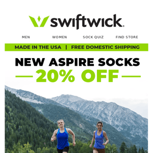 New ASPIRE Socks