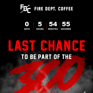 😱 Last Chance To Be Part of the 300.