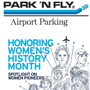 Honoring Women Who Fly. 👩‍✈️✈️ Book Now and Save 🚘