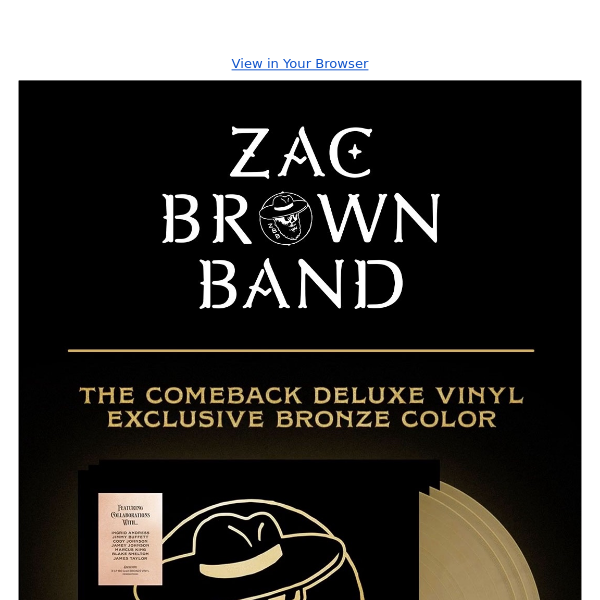 The Comeback Deluxe Vinyl is Now Available!