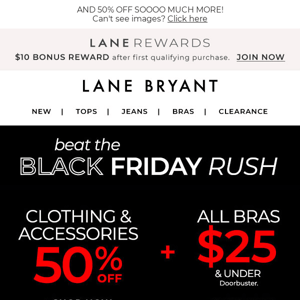 DO. NOT. MISS: $10 TOPS + $25 BRAS