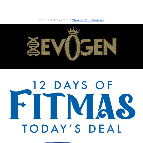 12 Days of Fitmas > Bonus Evogen Olympia Shaker
