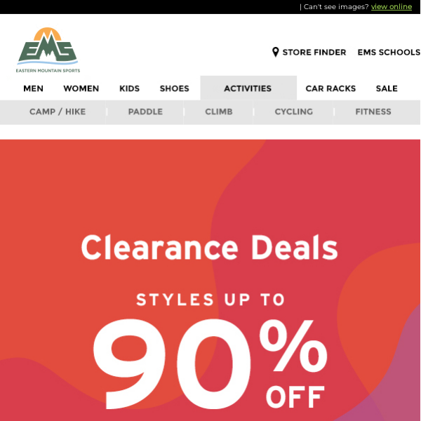 Clearance Deals Styles Up to 90% OFF