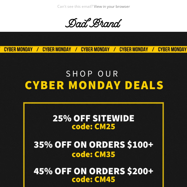 🚨 CYBER MONDAY DEALS JUST KICKED IN