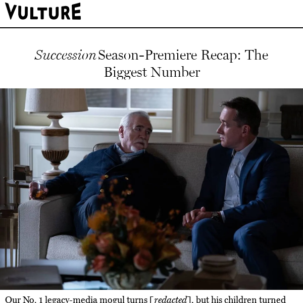 Succession is back