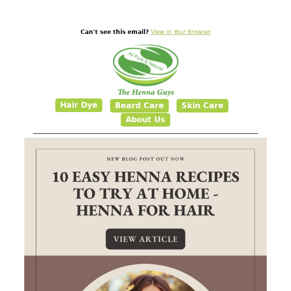 Easy Henna Recipes to try at Home