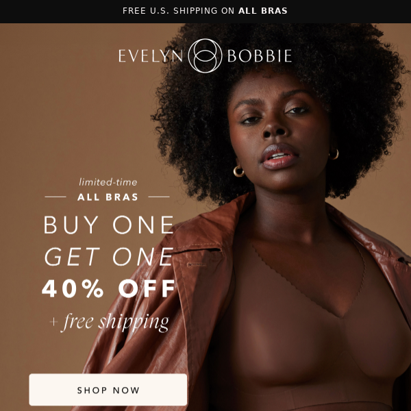 Evelyn and Bobbie - Latest Emails, Sales & Deals