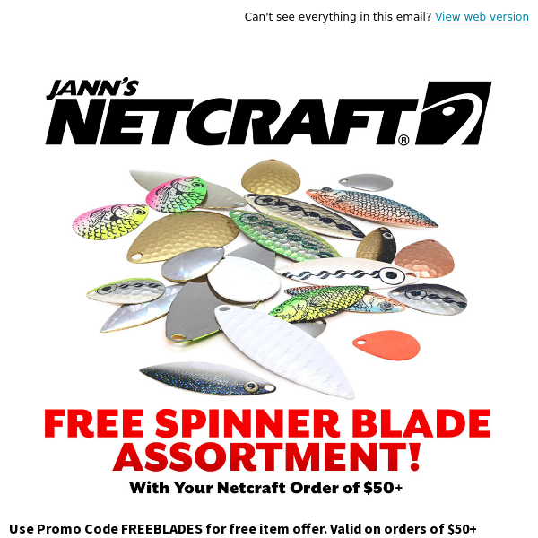 Free Blade Assortment and Sales!