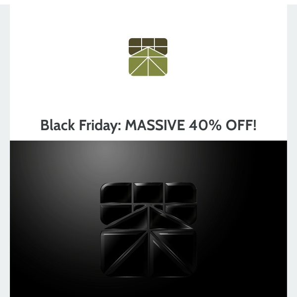 Black Friday: MASSIVE 40% OFF Your Favourite Collection (including Xmas Logcakes!)