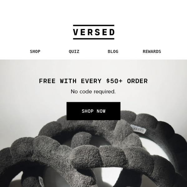 TODAY ONLY: free Versed headband