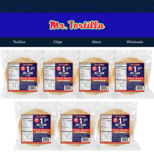 7-packs of 1Carbs with FREE SHIPPING