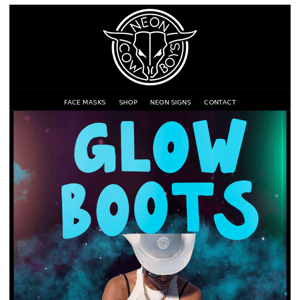 Glow Boots 🌈 LOW STOCK
