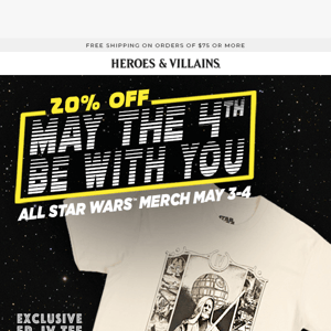 May the 4th Sale is ON!!!