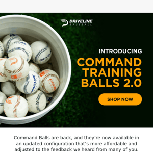 Introducing Command Training Balls 2.0