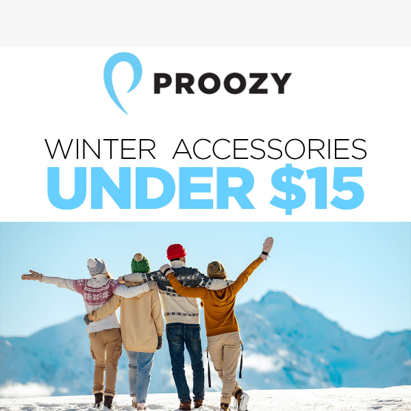Toasty warm accessories under $15