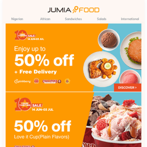 🥳 Jumia Anniversary is LIVE. Celebrate With Us 🎉