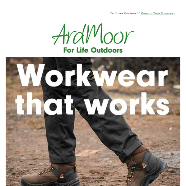 Workwear: Get ready for Spring with our outdoor workwear