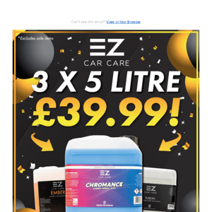 🤯 Black Friday Any 3 x 5 Litres for £39.99!!!!