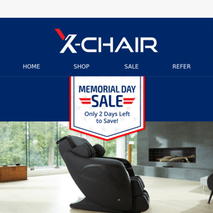 Celebrate Memorial Day with X-Chair