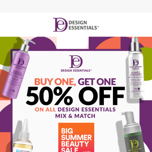 LAST CHANCE to Save 50% on Design Essentials at Ulta Beauty
