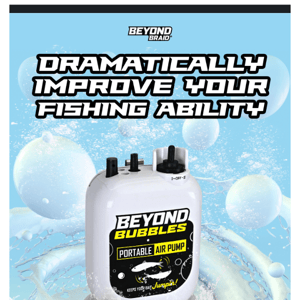 ⭐NEW Beyond Bubbles - Live Bait Aerator