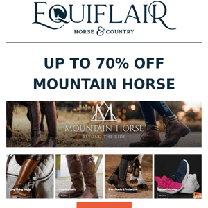 HUGE SAVINGS ON MOUNTAIN HORSE