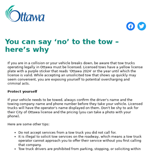 You can say ‘no’ to the tow – here’s why