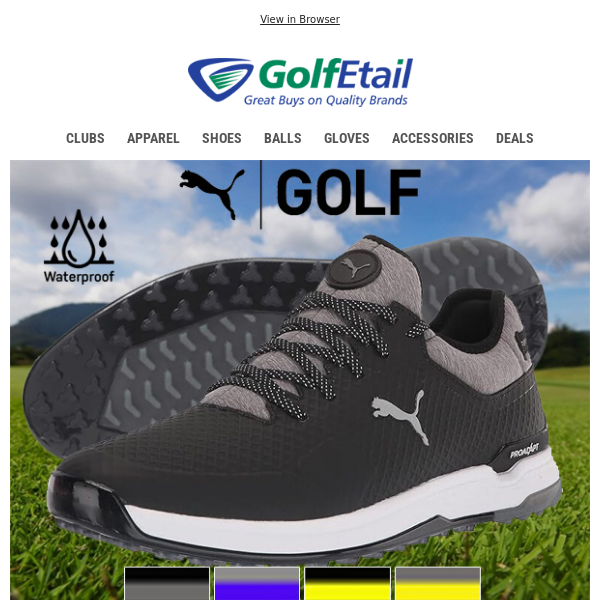 NEW ARRIVAL‼️ $69 PUMA Proadapt Waterproof Golf Shoes - retail $160 • Save Today