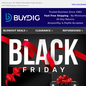 🤑Don't Miss! Black Friday Savings from Top Brands🛍️