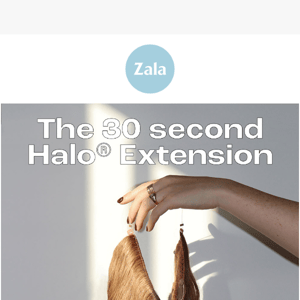 Trending now: Halo® Hair Extension