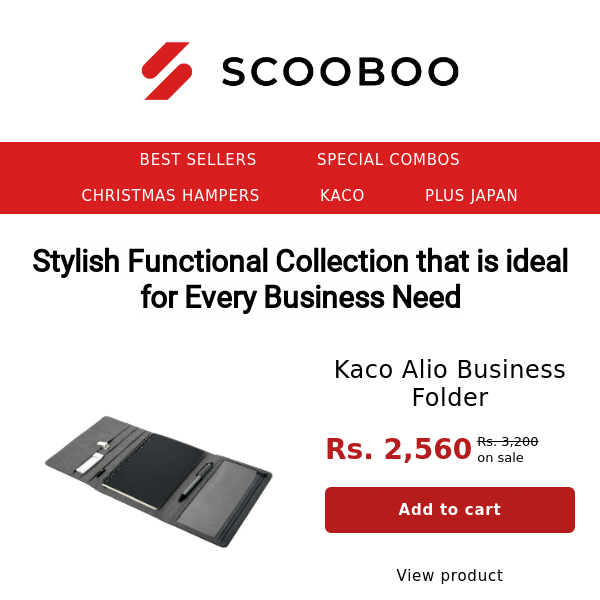 Kaco Business Collection💼 - ideal for corporate and gifting purposes!