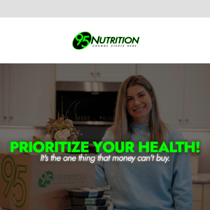 Boost Your Health with Nutritious Meals & Special Deals at 95 Nutrition!