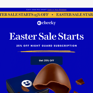 🐣 Easter Sale Starts