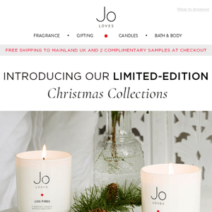 NEW Limited-Edition Christmas Candle Collections