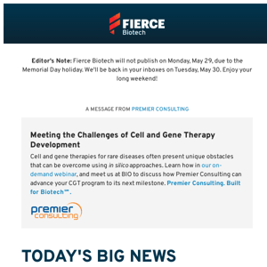 | 05.26.23 | ASCO kicks off with Roche's TIGIT showing signs of life; Regeneron sets out to rival BMS in melanoma