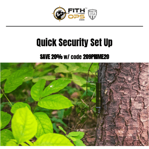 ICYMI 20% Off 209 Alarm | Secure Your Perimeter