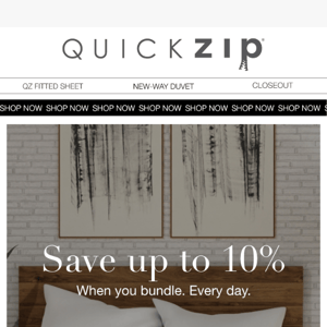 Quick Zip, bundle and save big 😍