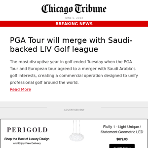 PGA Tour will merge with LIV Golf