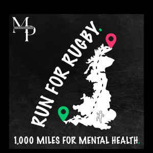 🏉 Run For Rugby - 1,000 Miles For Mental Health!