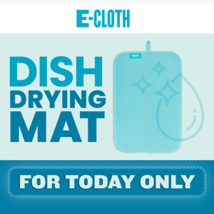 E-Cloth Dish Drying Mat