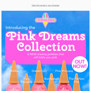 💖Introducing PINK DREAMS💖 6 NEW shades of pink! + spend & save!!