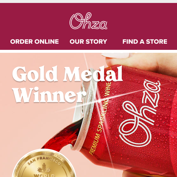 We're a Gold Medal Winner!🥇