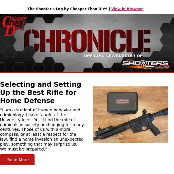 Home Defense Rifle Setup, S&W CSX 9mm Review, Ruger Pocket Guns and More!